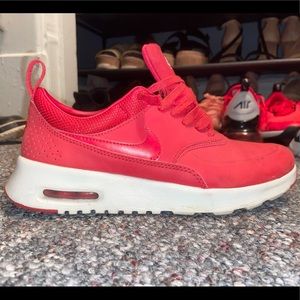 Red Nike shoes size 6